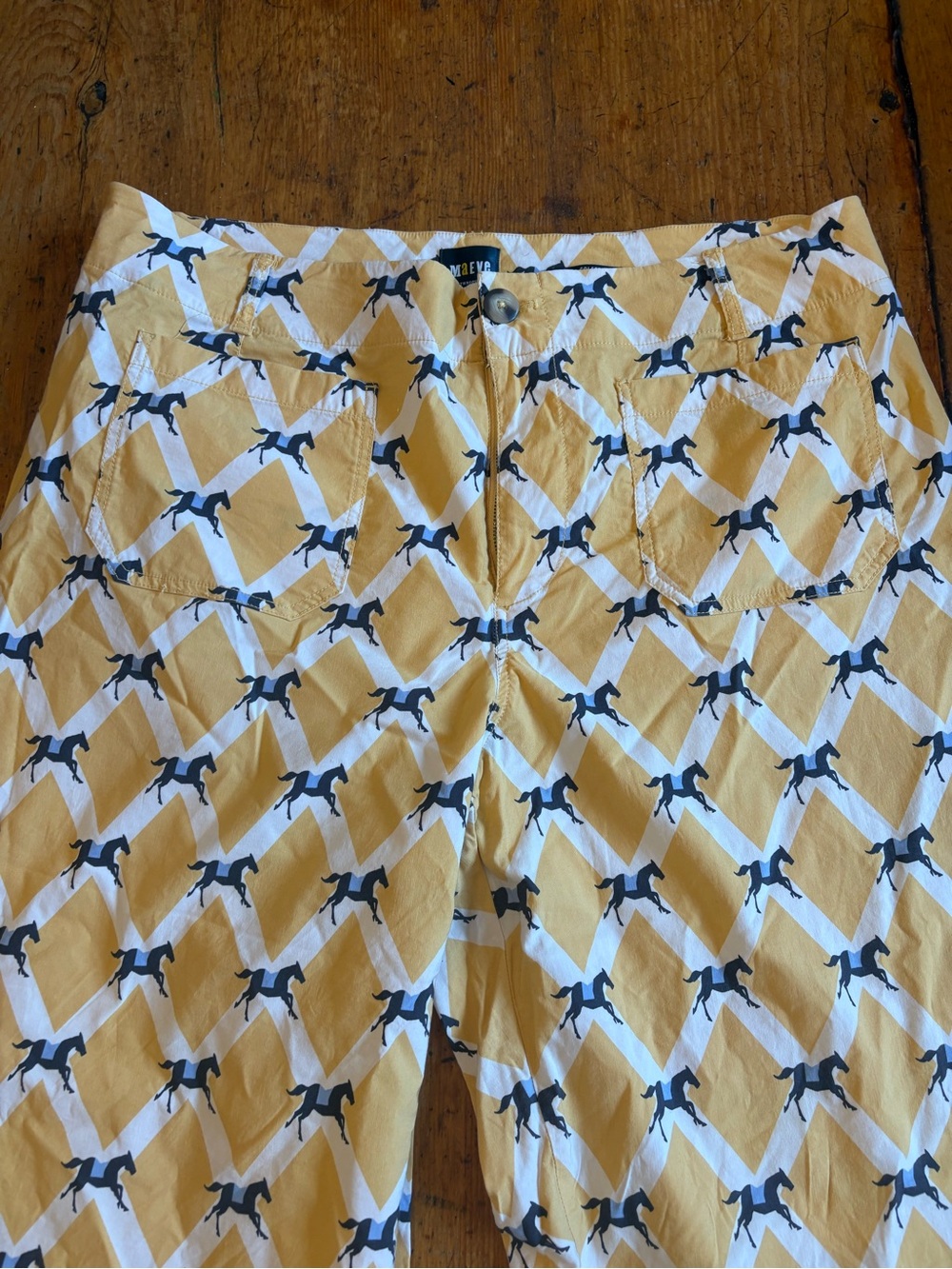 Anthropologie Yellow Horse Colette Pants